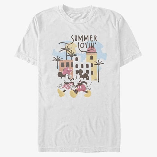 T-shirt Merch Disney Classic Mickey - MINNIE MICKEY Unisex T-Shirt White