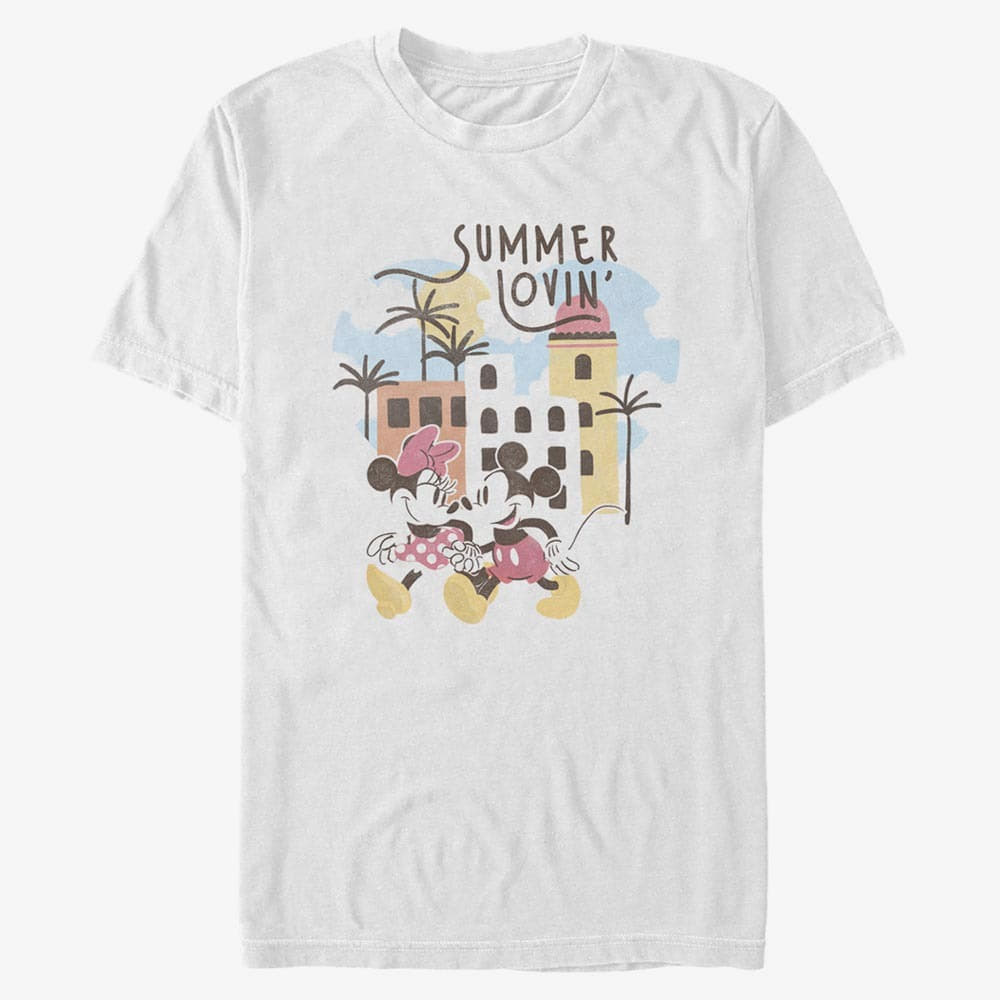 T-Shirts Merch Disney Classic Mickey - MINNIE MICKEY Unisex T-Shirt White