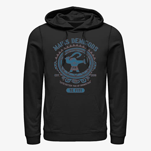 Sweatshirt Merch Disney Moana - Mauis Demigods Unisex Hoodie Black