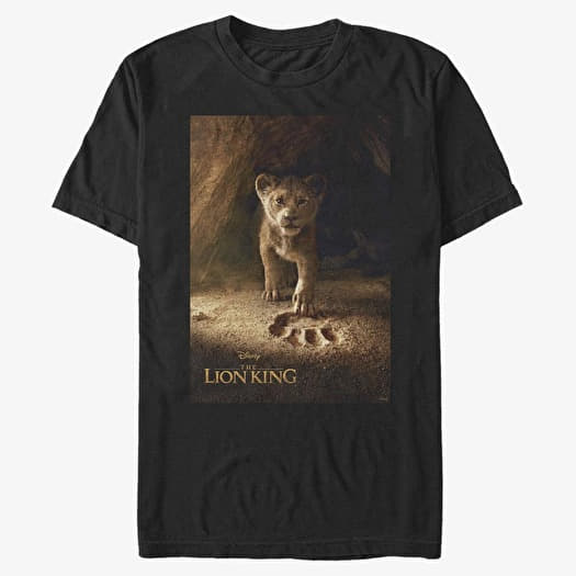 T-shirt Merch Disney Lion King - Simba Poster Unisex T-Shirt Black