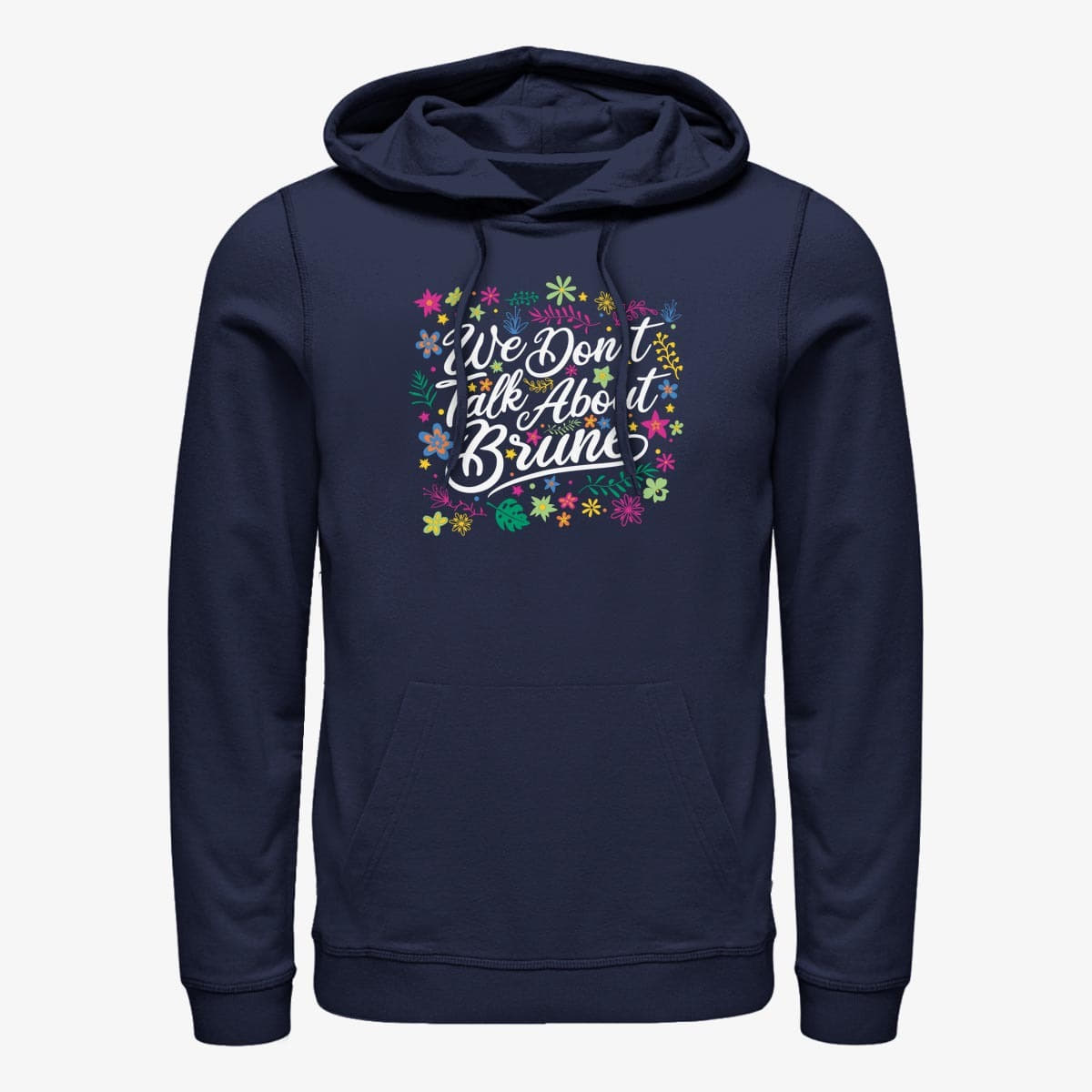 Hoodies and sweatshirts  Merch Disney Encanto - ABOUT BRUNO COLORFUL Unisex Hoodie Navy Blue