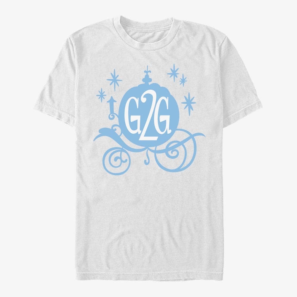 majice kratkih rukava Merch Disney Wreck-It Ralph 2 - CINDERELLA Unisex T-Shirt White