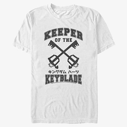 T-shirt Merch Disney Kingdom Hearts - Keyblade Keeper Unisex T-Shirt White
