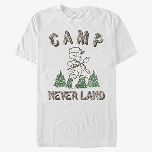 Merch Disney Peter Pan - CAMP NEVERLAND Unisex T-Shirt White