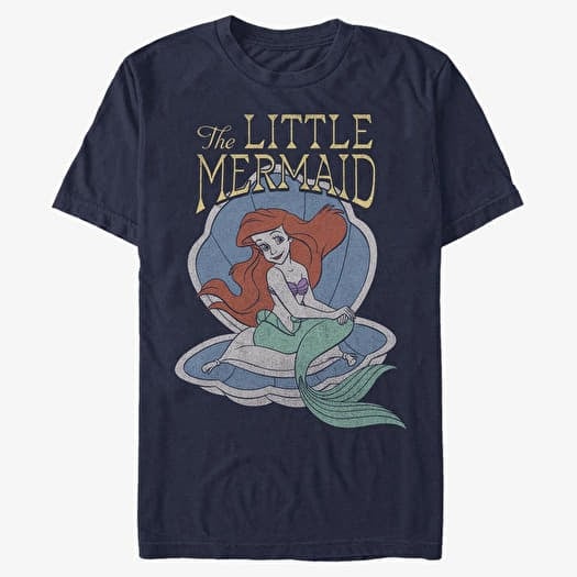 Majica Merch Disney The Little Mermaid - Little Mermaid Redux Unisex T-Shirt Navy Blue