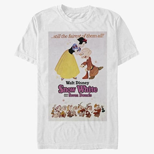 T-shirt Merch Disney Snow White - SW Poster Unisex T-Shirt White
