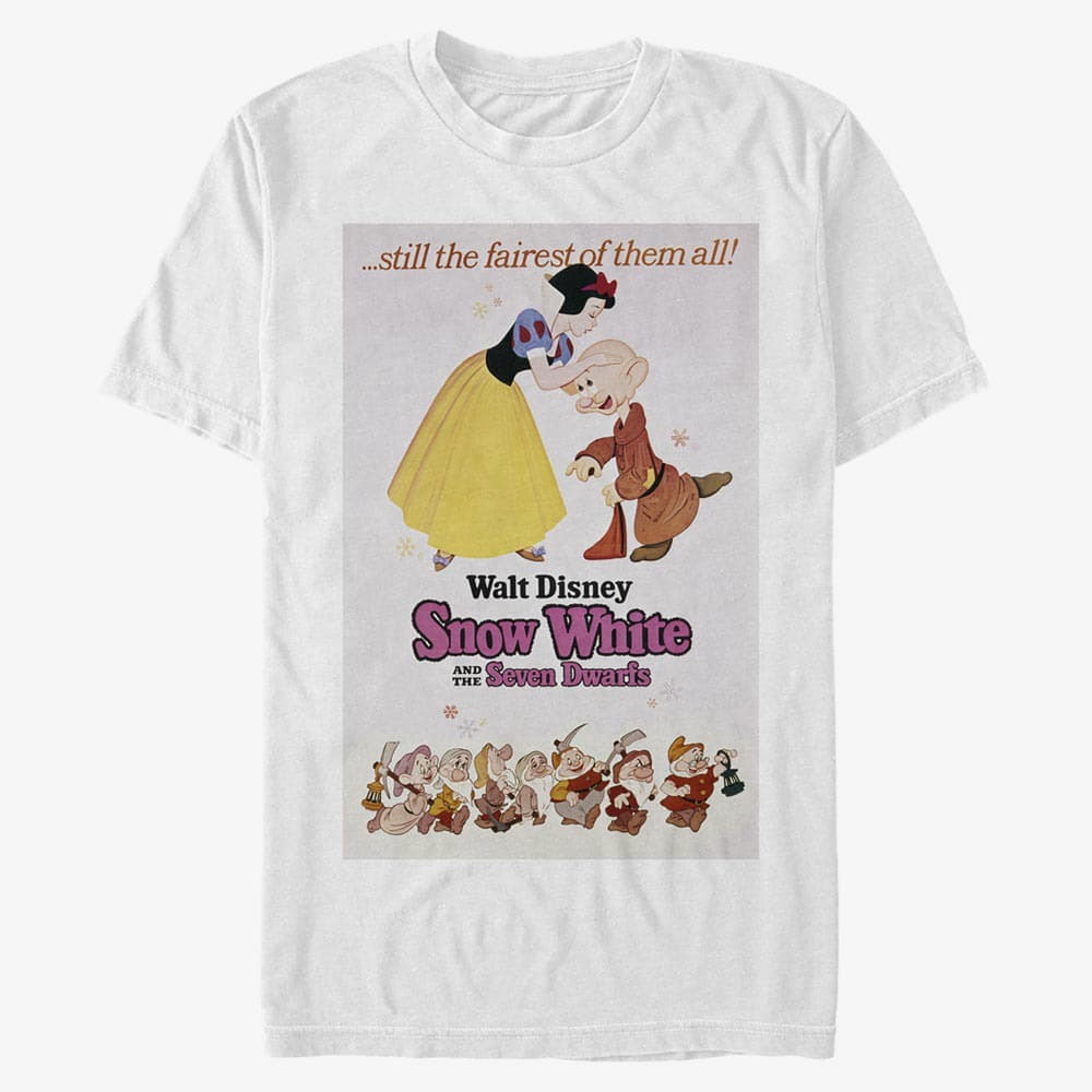 T-särgid Merch Disney Snow White - SW Poster Unisex T-Shirt White