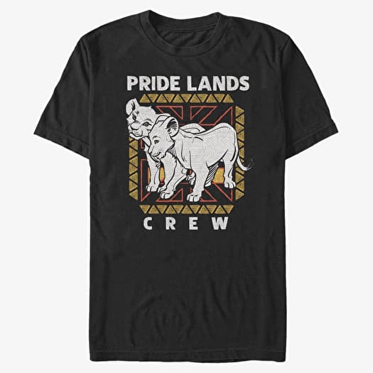 T-shirt Merch Disney Lion King - Pride Lands Crew Unisex T-Shirt Black