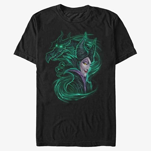 T-shirt Merch Disney Sleeping Beauty - Dark Magic Unisex T-Shirt Black
