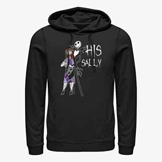 Majica Merch Disney Nightmare Before Christmas - HIS SALLY Unisex Hoodie Black