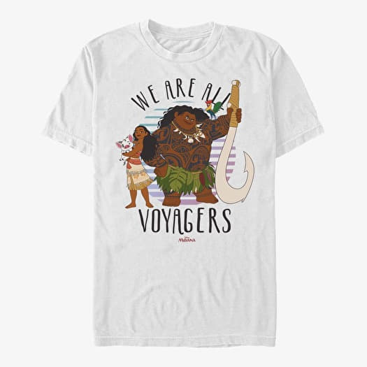 Póló Merch Disney Moana - Voyagers Unisex T-Shirt White
