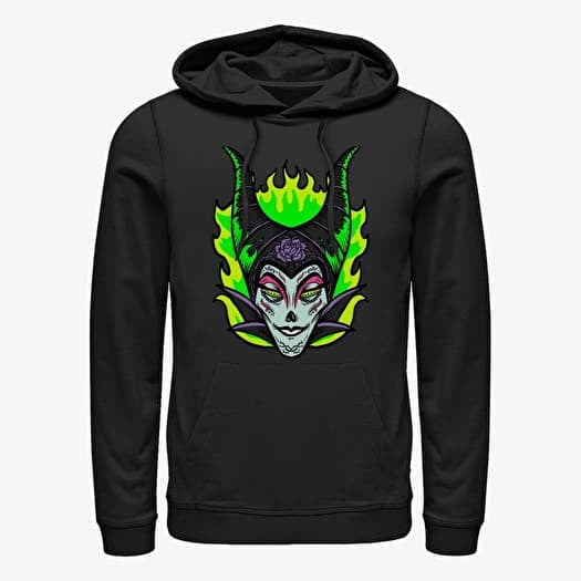 Sweatshirt Merch Disney Sleeping Beauty - Maleficent Sugar Skull Unisex Hoodie Black