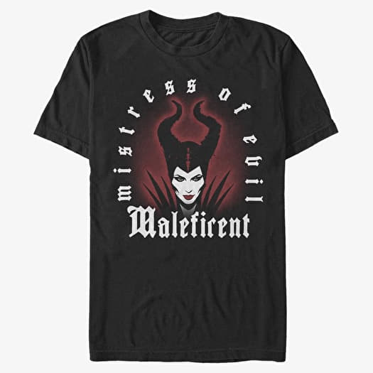 Marškinėliai Merch Disney Maleficent: Mistress Of Evil - Evil Mistress Mal Unisex T-Shirt Black