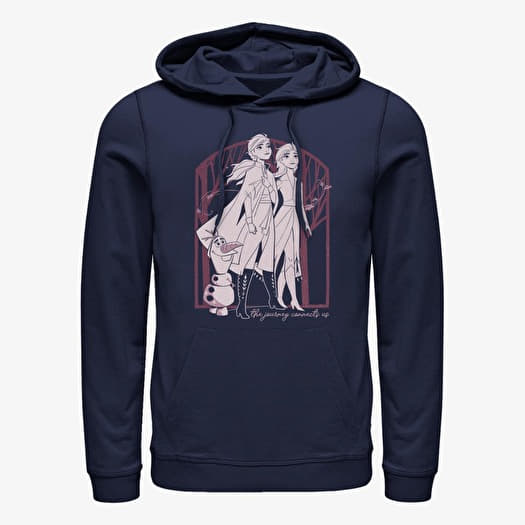 Felpa Merch Disney Frozen 2 - Forest Frame Unisex Hoodie Navy Blue