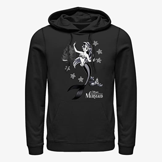Sudadera Merch Disney The Little Mermaid - Ariel Flash Unisex Hoodie Black