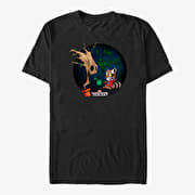 Merch Marvel GOTG 2 - Groot Flash Unisex T-Shirt Black