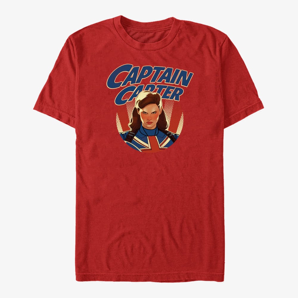 T-Shirts Merch Marvel What If...? - Captain Mean Mug Unisex T-Shirt Red