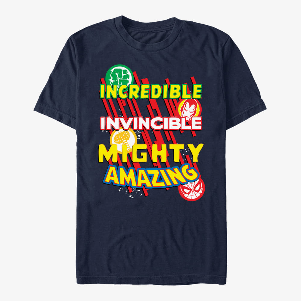 T-shirts Merch Marvel Avengers Classic - Awesomeness Unisex T-Shirt Navy Blue