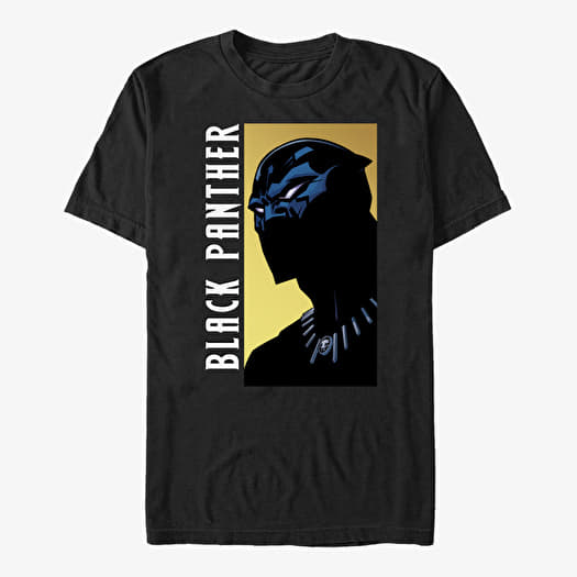 T-shirt Merch Marvel Avengers Classic - Panther Name Unisex T-Shirt Black