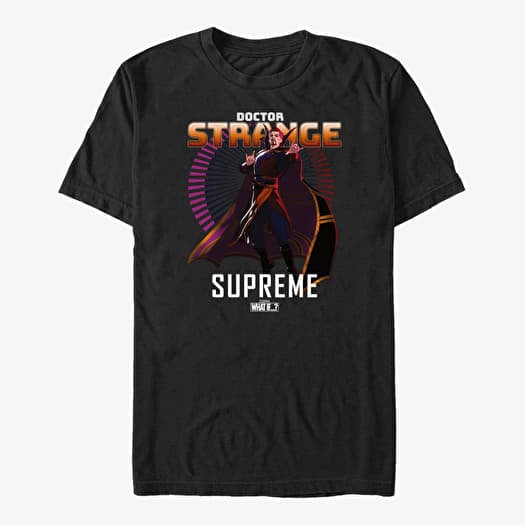 Majica Merch Marvel What If...? - Strange If Unisex T-Shirt Black