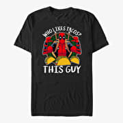 Merch Marvel Deadpool - Love Tacos Unisex T-Shirt Black