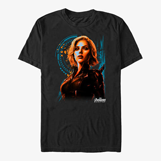 T-shirt Merch Marvel Avengers: Infinity War - Agent Widow Unisex T-Shirt Black