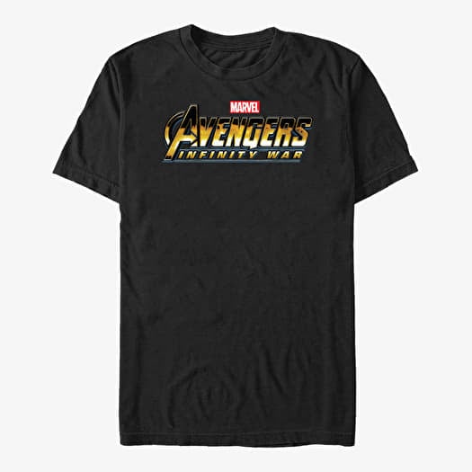 T-shirt Merch Marvel Avengers: Infinity War - Grungy Infinity Unisex T-Shirt Black