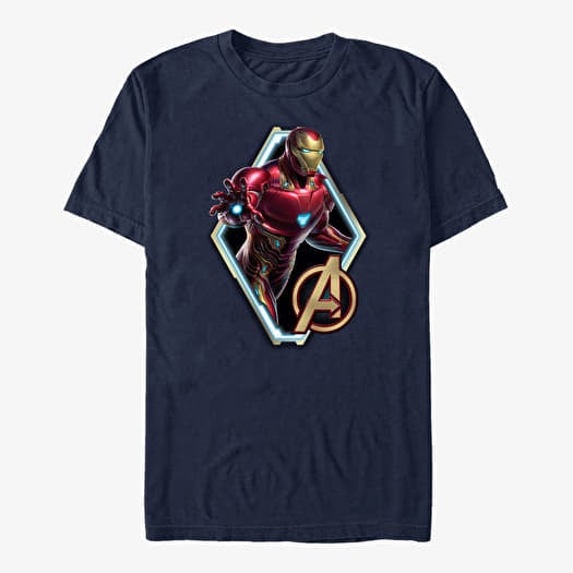 T-shirt Merch Marvel Avengers Endgame - Iron Sun Unisex T-Shirt Navy Blue