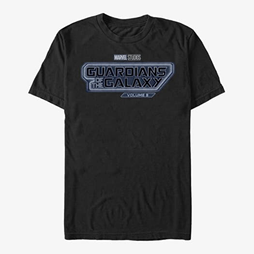 Majica Merch Marvel Guardians of the Galaxy Vol. 3 - Guardians Stealth Logo Unisex T-Shirt Black