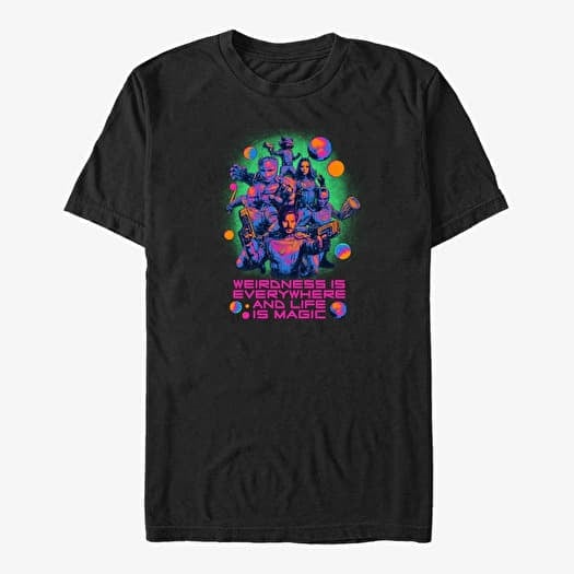 T-shirt Merch Marvel Guardians of the Galaxy Vol. 3 - Weirdness Magic Unisex T-Shirt Black