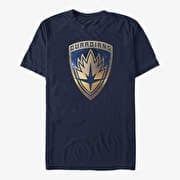 Merch Marvel Guardians of the Galaxy Vol. 3 - Guardians Badge Unisex T-Shirt Navy Blue