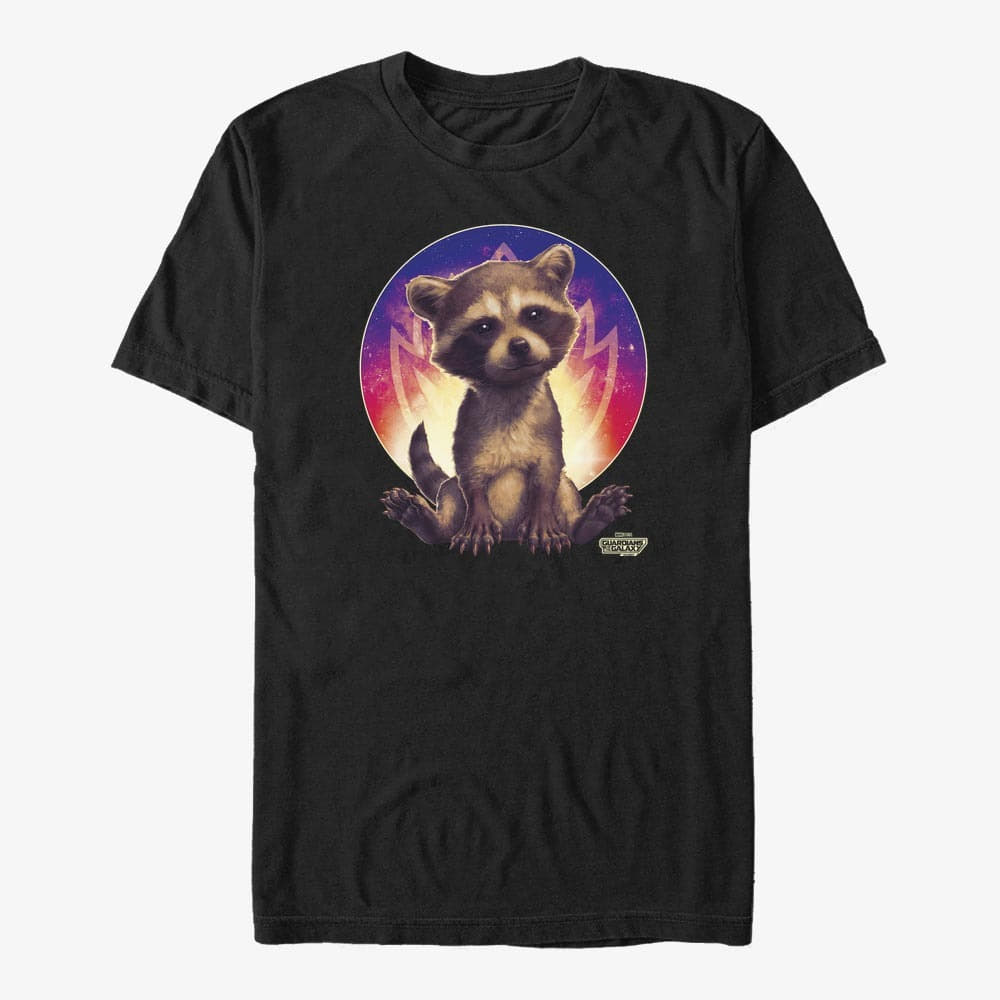 Футболки Merch Marvel Guardians of the Galaxy Vol. 3 - Rocket Guardian Unisex T-Shirt Black