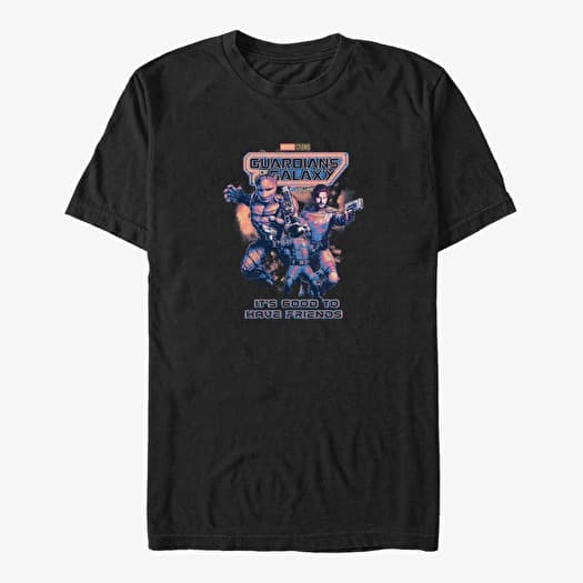 T-shirt Merch Marvel Guardians of the Galaxy Vol. 3 - TWO CREW Unisex T-Shirt Black