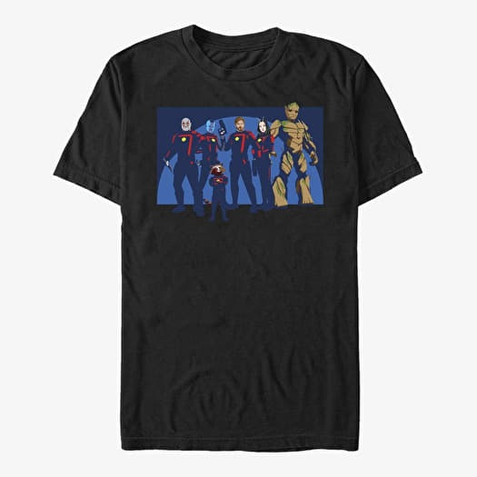 Tričko Merch Marvel Guardians of the Galaxy Vol. 3 - Simple Look Unisex T-Shirt Black