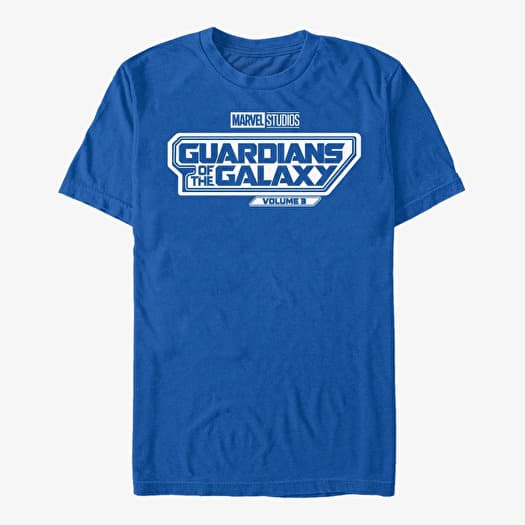 Majica Merch Marvel Guardians of the Galaxy Vol. 3 - Volume 3 Logo Unisex T-Shirt Royal Blue
