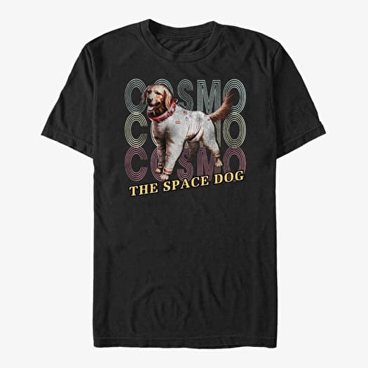 T-shirt Merch Marvel Guardians of the Galaxy Vol. 3 - Space Dog Cosmo Unisex T-Shirt Black