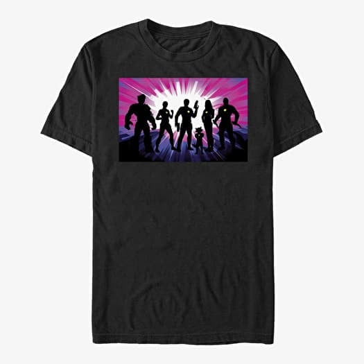 Majica Merch Marvel Guardians of the Galaxy Vol. 3 - Shadow Pose Unisex T-Shirt Black