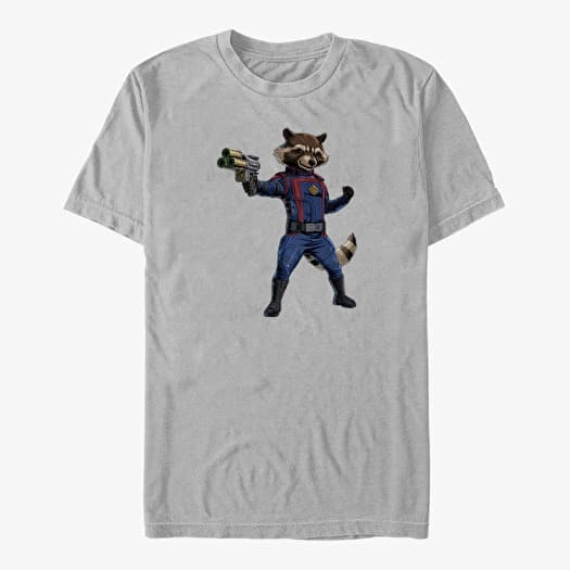 Merch Marvel Guardians of the Galaxy Vol. 3 - Rocket Attack Unisex T-Shirt Ash Grey