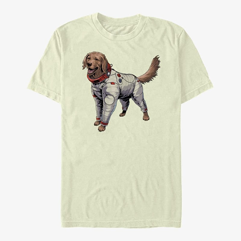 T-skjorte Merch Marvel Guardians of the Galaxy Vol. 3 - Cosmo Character Unisex T-Shirt Natural