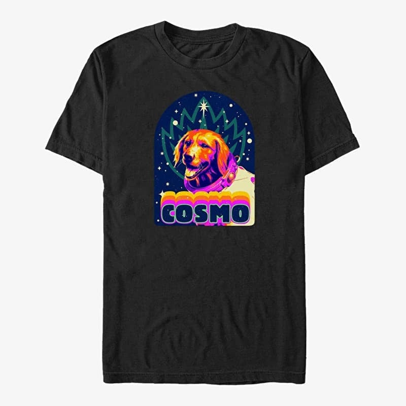 Póló Merch Marvel Guardians of the Galaxy Vol. 3 - COSMO Unisex T-Shirt Black