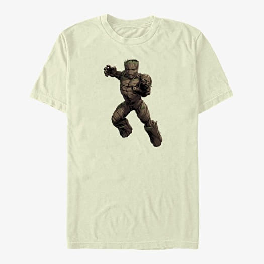 T-shirt Merch Marvel Guardians of the Galaxy Vol. 3 - Groot Attack Unisex T-Shirt Natural