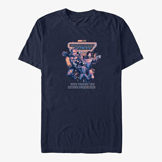 T-shirt Merch Marvel Guardians of the Galaxy Vol. 3 - TWO CREW Unisex T-Shirt Navy Blue