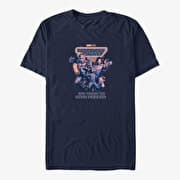 Merch Marvel Guardians of the Galaxy Vol. 3 - TWO CREW Unisex T-Shirt Navy Blue