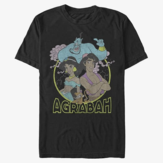 T-shirt Merch Disney Aladdin - Grunge Agrabah Unisex T-Shirt Black