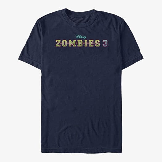 Majica Merch Disney Zombies - Logo Print Unisex T-Shirt Navy Blue