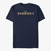Merch Disney Zombies - Logo Print Unisex T-Shirt Navy Blue