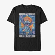 Merch Disney Lilo & Stitch - STITCH TAROT Unisex T-Shirt Black