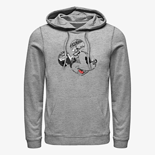 Sudadera Merch Disney Classic Mickey - Comic Mouse Unisex Hoodie Heather Grey