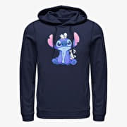 Merch Disney Classics Lilo & Stitch - Cute Ducks Unisex Hoodie Navy Blue