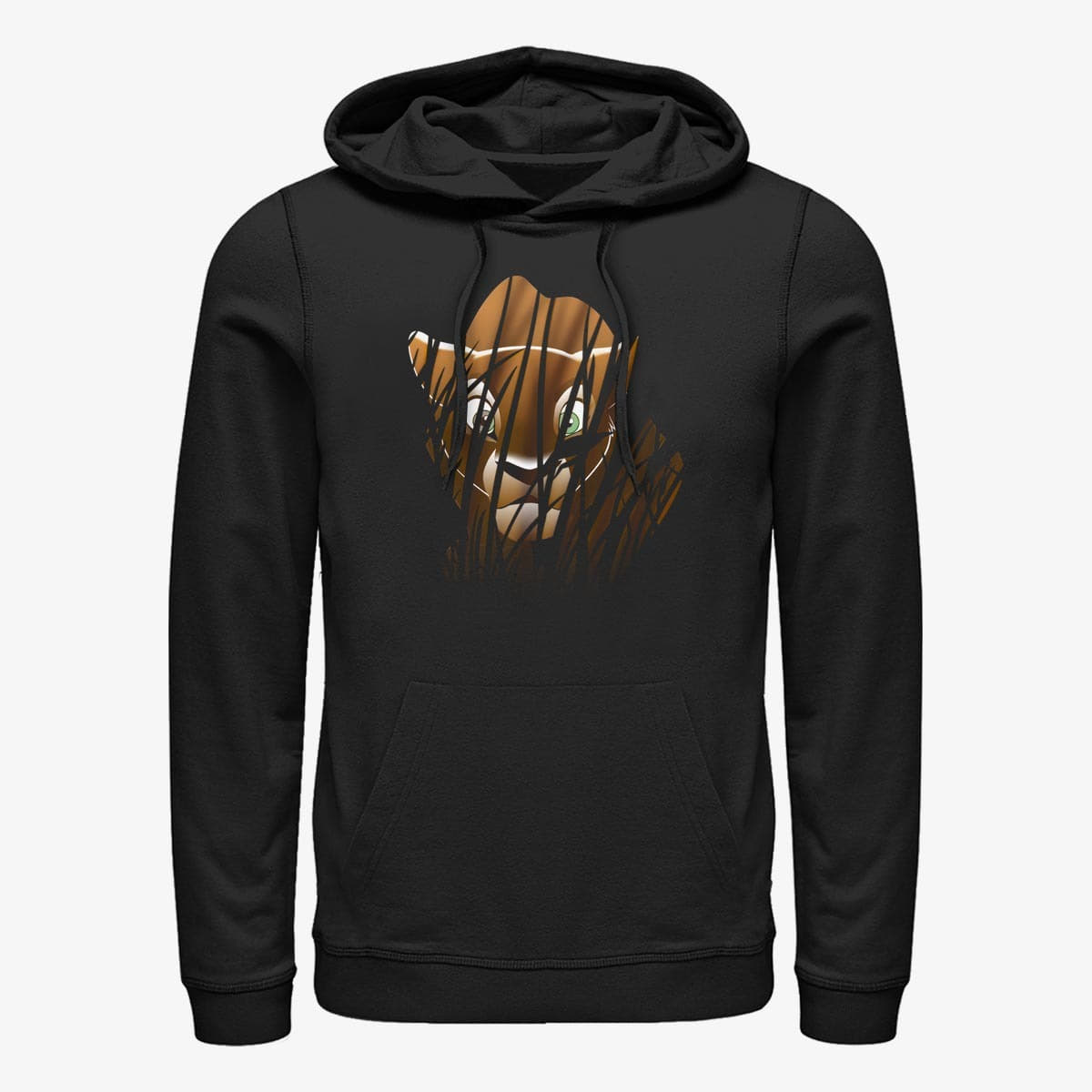 Mikiny Merch Disney The Lion King - Huntress Unisex Hoodie Black